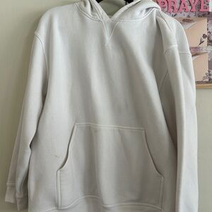Classic White Men's Hoodie
